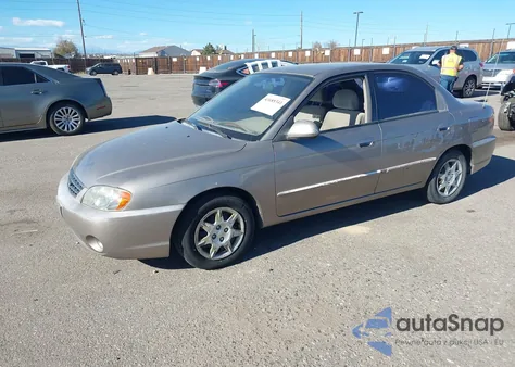2003 Kia Spectra Ls из США, поврежденный, VIN KNAFB121835256469